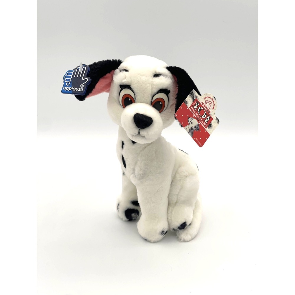 VTG 90s Disney Applause 101 Dalmatians "Jewel" Puppy Plush 7" w/ Tags